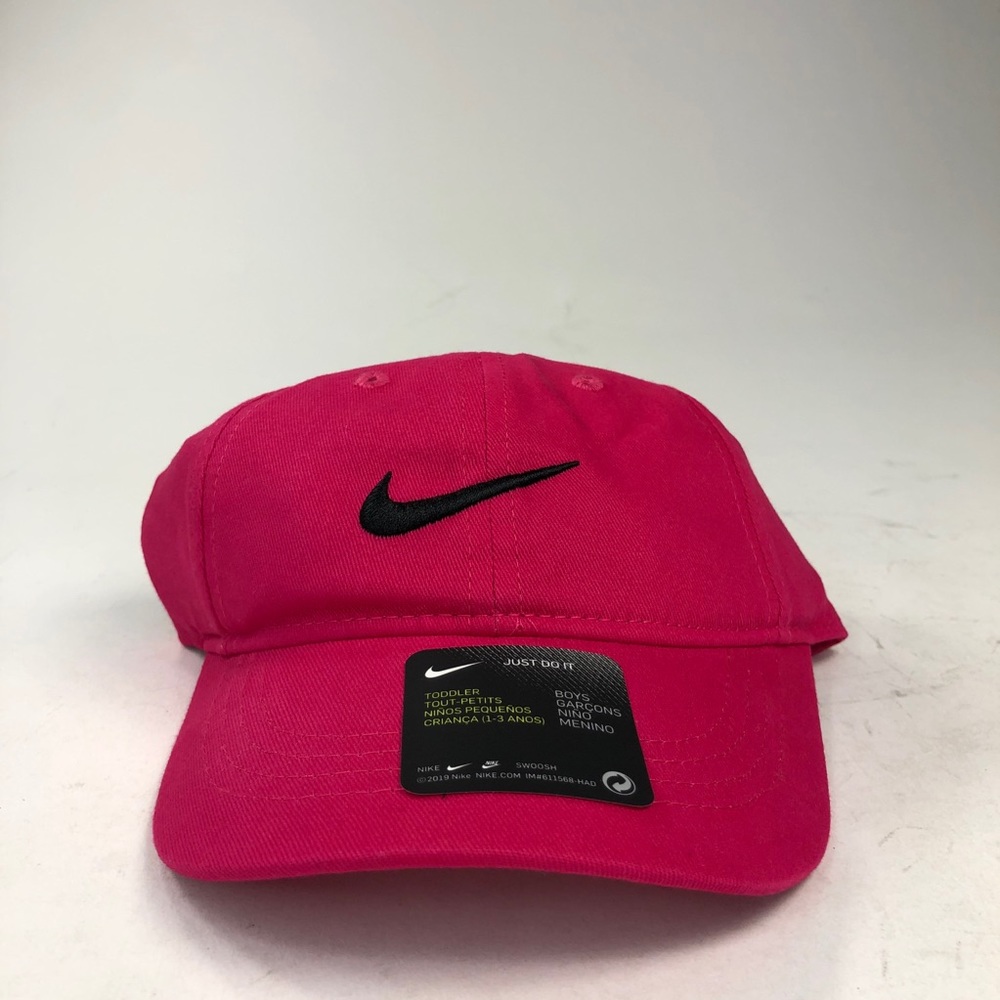 Nike Boys Pink Hat Toddler 1-3 Years Adjustable
